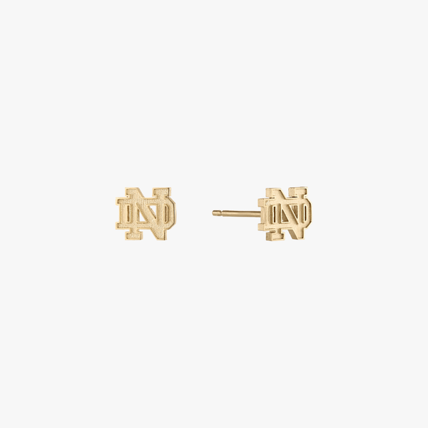 Notre Dame ND Stud Earrings