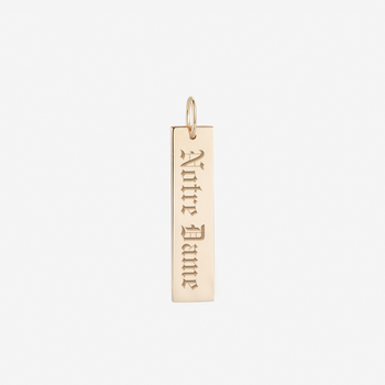 Notre Dame Vintage Layering Bar