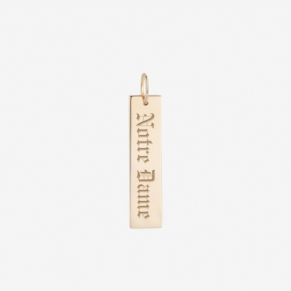 Notre Dame Vintage Layering Bar