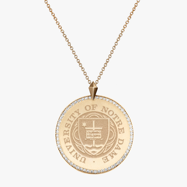 Notre Dame Diamond Florentine Pendant