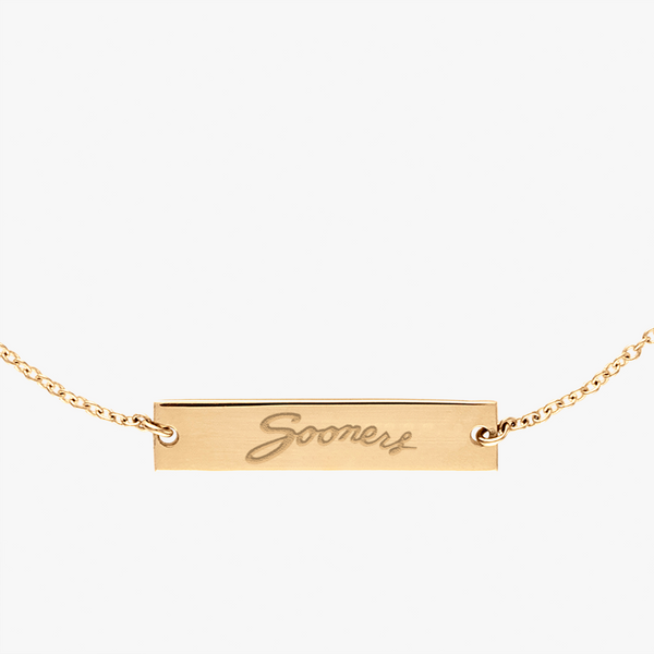 Oklahoma Vintage Sooners Bracelet