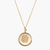 Oklahoma Vintage Logo Sunburst Pendant