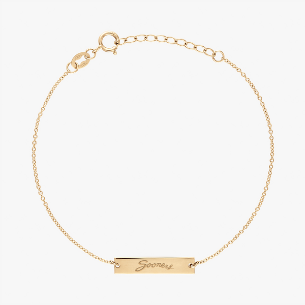 Oklahoma Vintage Sooners Bracelet