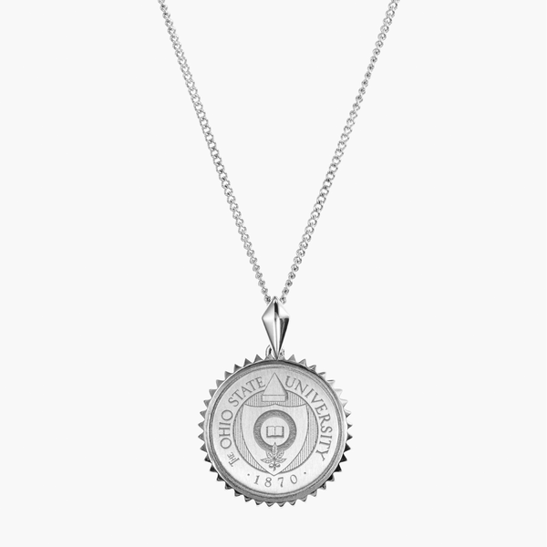 Ohio State Seal Sunburst Pendant
