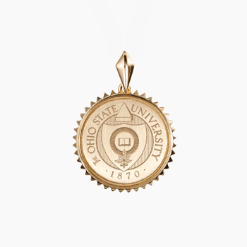 Ohio State Seal Sunburst Pendant