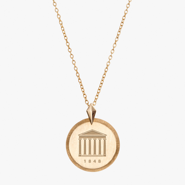 Ole Miss Florentine Pendant