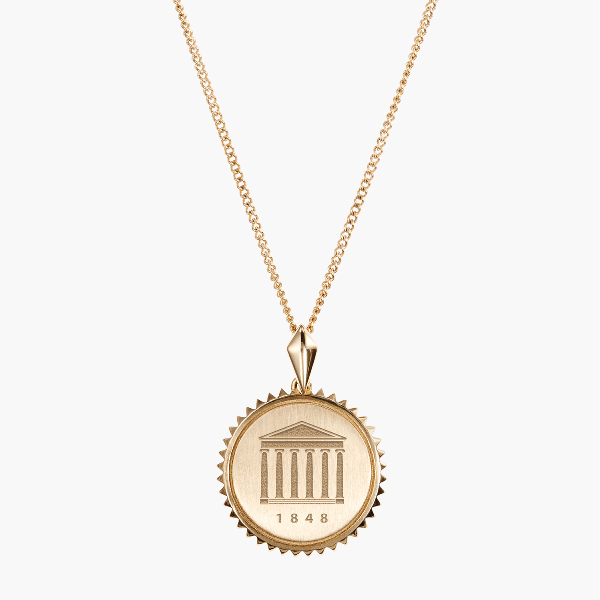 Ole Miss Sunburst Pendant