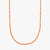 Burnt Orange Beaded Necklace
