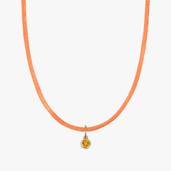 Orange Silk Cord Citrine Bundle