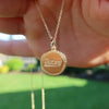Oregon Softball 60th Anniversary Sunburst Pendant - Copy