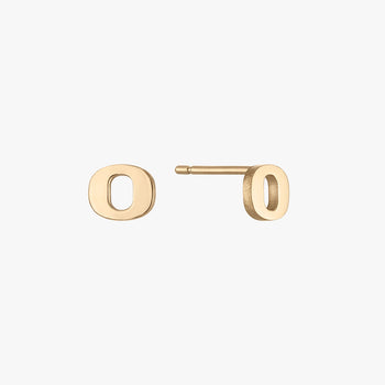 Oregon Logo Stud Earring