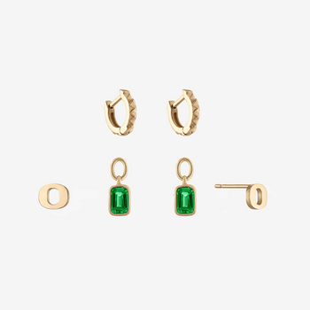 Oregon Logo Sunburst Earring Bundle