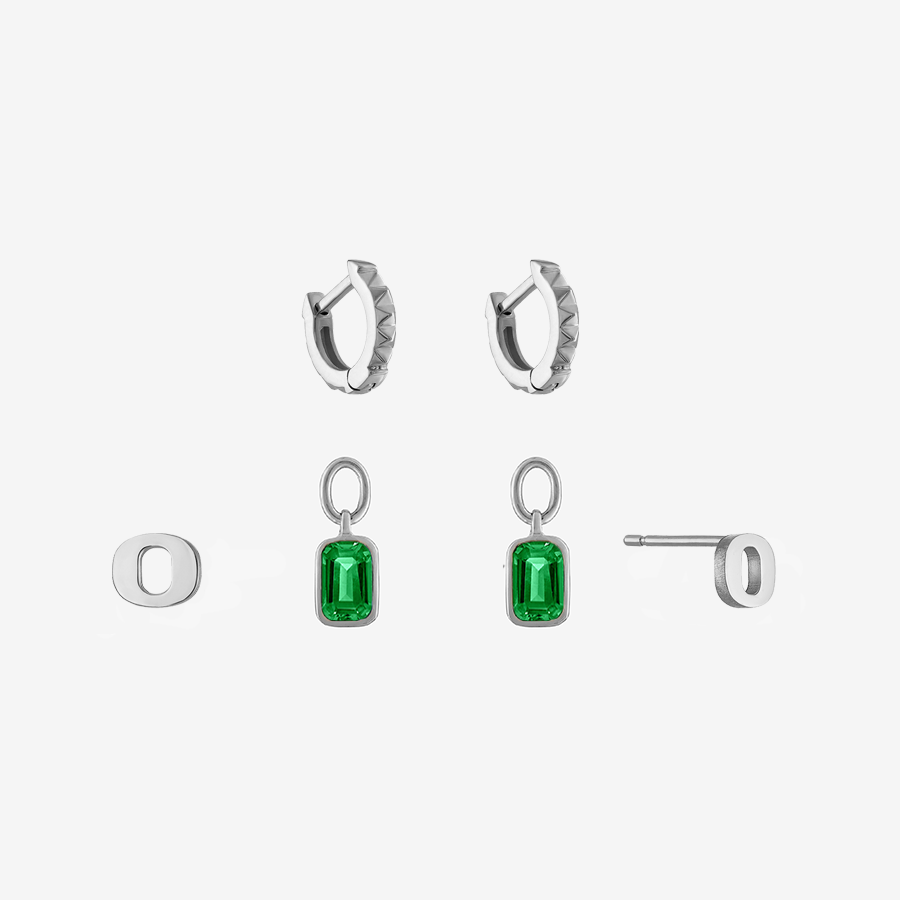 Oregon Logo Sunburst Earring Bundle