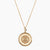 Gold Penn State Sunburst Necklace