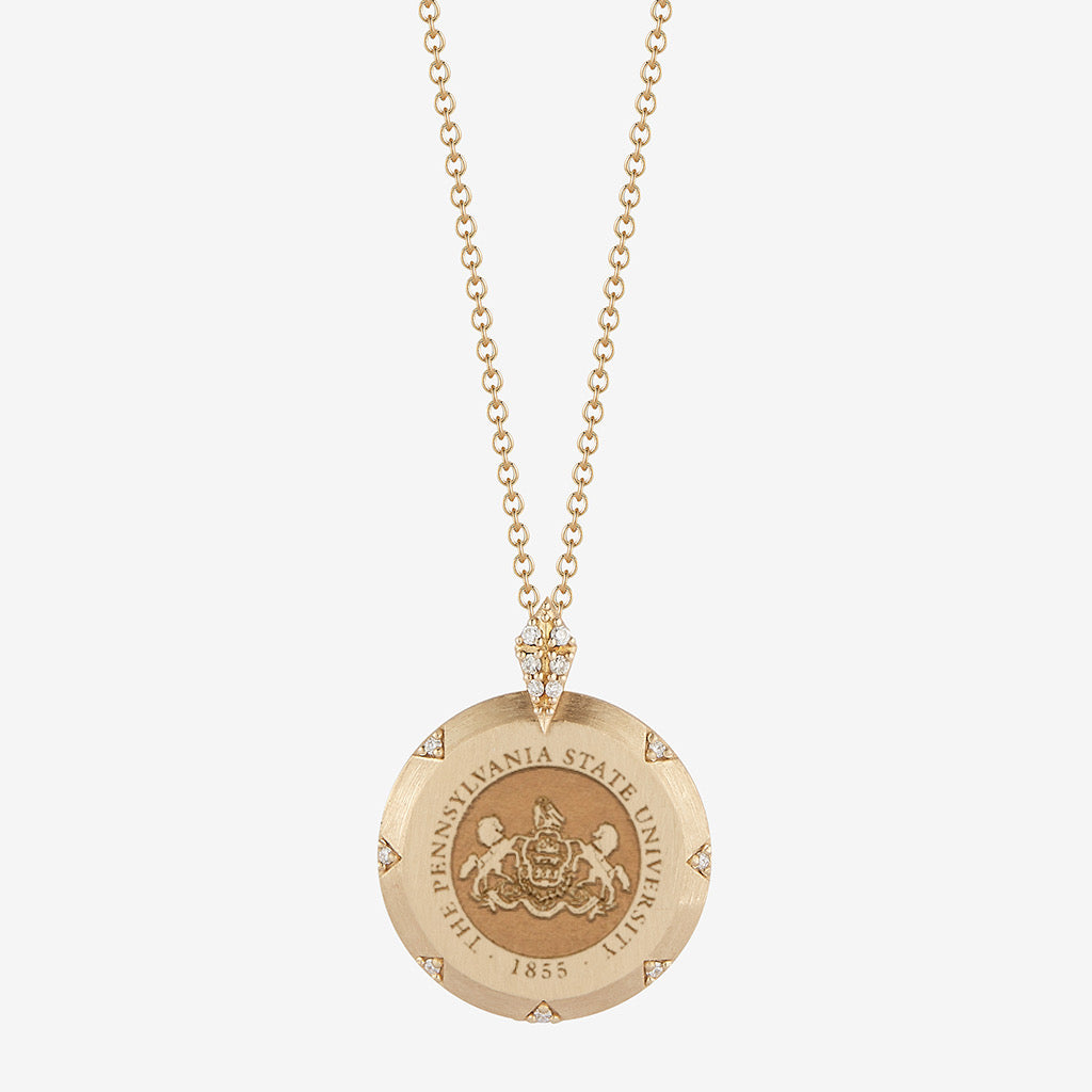 Penn State 7-Point Diamond Pendant
