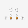 Princeton Logo Florentine Earring Bundle