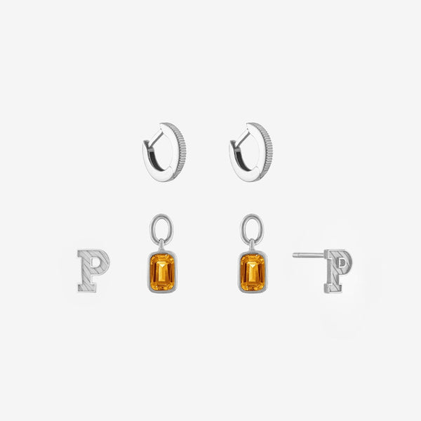 Princeton Logo Florentine Earring Bundle