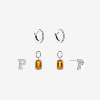 Princeton Logo Florentine Earring Bundle