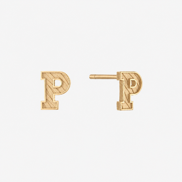 Princeton Logo Earrings