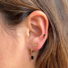 Purdue P Stud Earrings