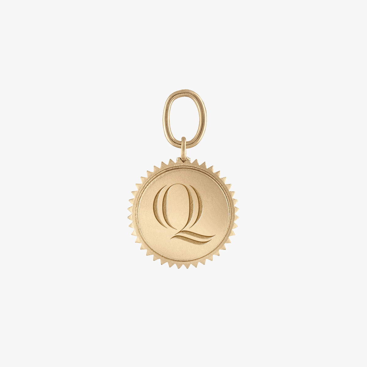 Quinnipiac Sunburst Charm