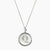 Quinnipiac Sunburst Necklace Sterling Silver