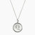 Quinnipiac Sunburst Necklace Sterling Silver