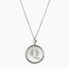 Quinnipiac Sunburst Necklace Sterling Silver