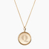 Quinnipiac Sunburst Necklace Gold
