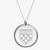 Richmond Shield Necklace Silver