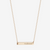 Richmond Horizontal Necklace Cavan Gold