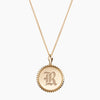 Gold Rice Sunburst Necklace