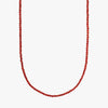 Red Beaded Necklace