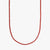Red Beaded Necklace