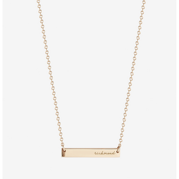 Richmond Horizontal Bar Necklace