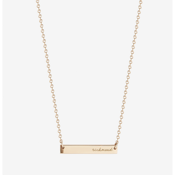 Richmond Horizontal Bar Necklace