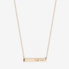 TCU Riff Ram Horizontal Bar Necklace