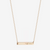 TCU Riff Ram Horizontal Bar Necklace