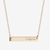 Rutgers Horizontal Bar Necklace