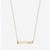 Rutgers Horizontal Bar Necklace