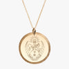 Gold Sigma Delta Tau Florentine Necklace