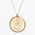 Gold Sigma Delta Tau Florentine Necklace