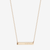 Saint Louis Horizontal Bar Necklace