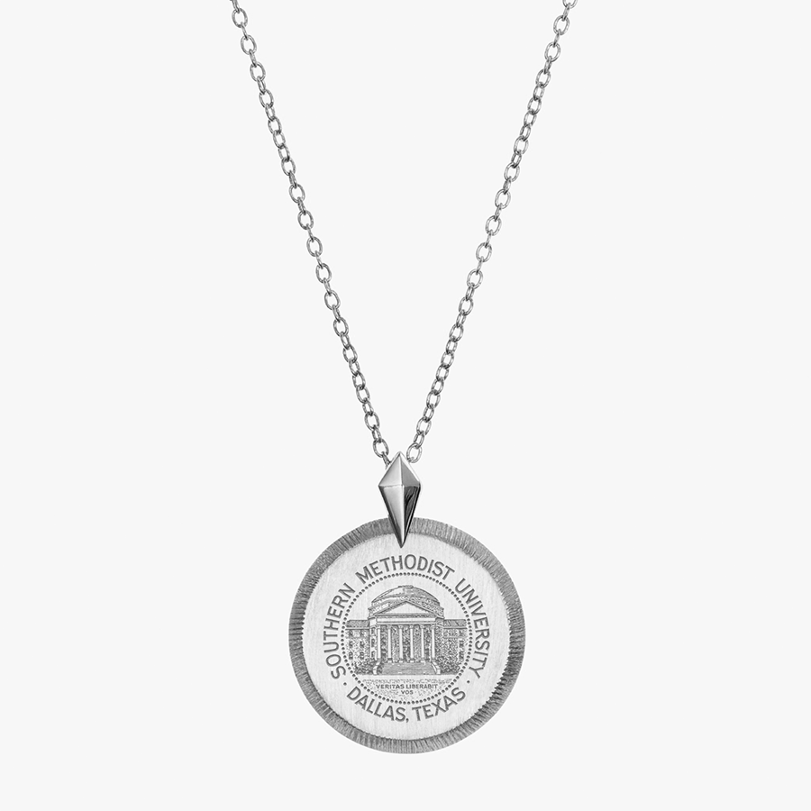 SMU Seal Florentine Pendant
