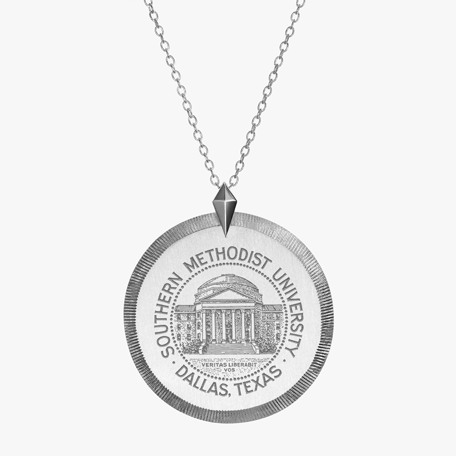 SMU Seal Florentine Pendant