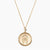 Gold Spelman Sunburst Necklace