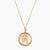Gold Spelman Sunburst Necklace