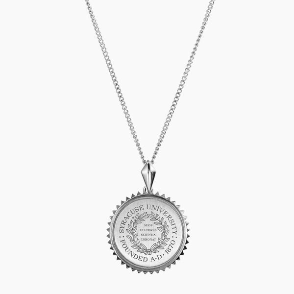 Syracuse Sunburst Crest Pendant