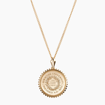 Syracuse Sunburst Crest Necklace