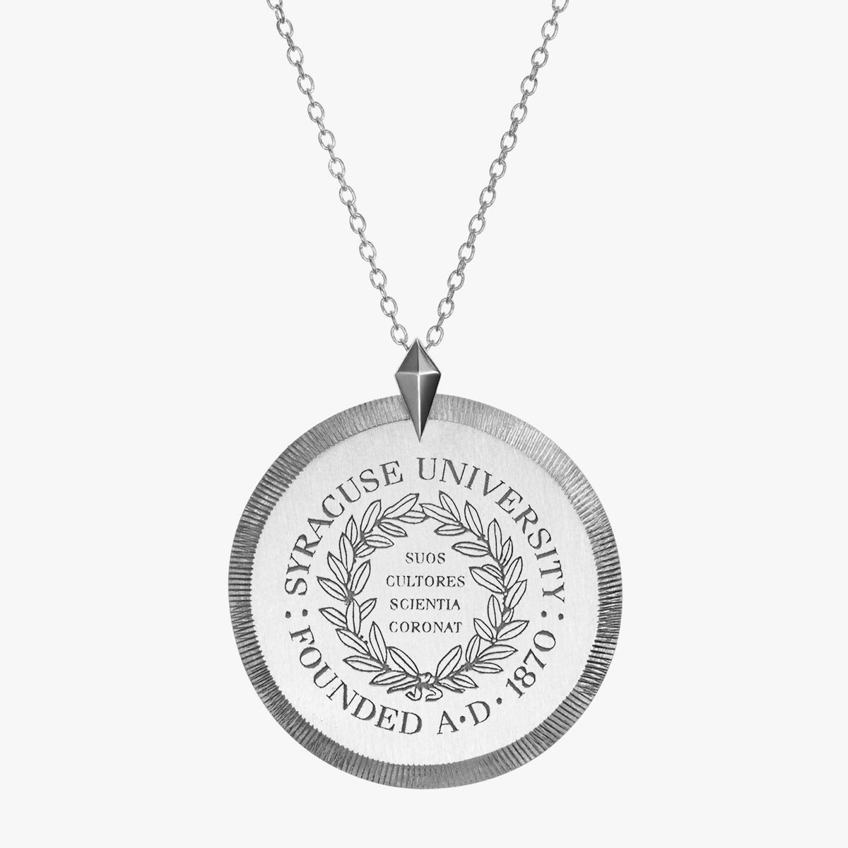 Syracuse Florentine Crest Pendant